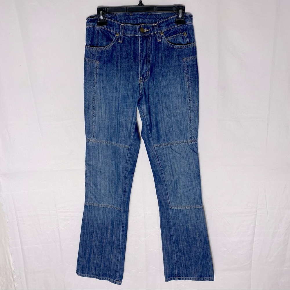 Draggin Jeans Kevlar Lined Med Wash Mid Rise Riding Jeans 6 Streetwear PPE